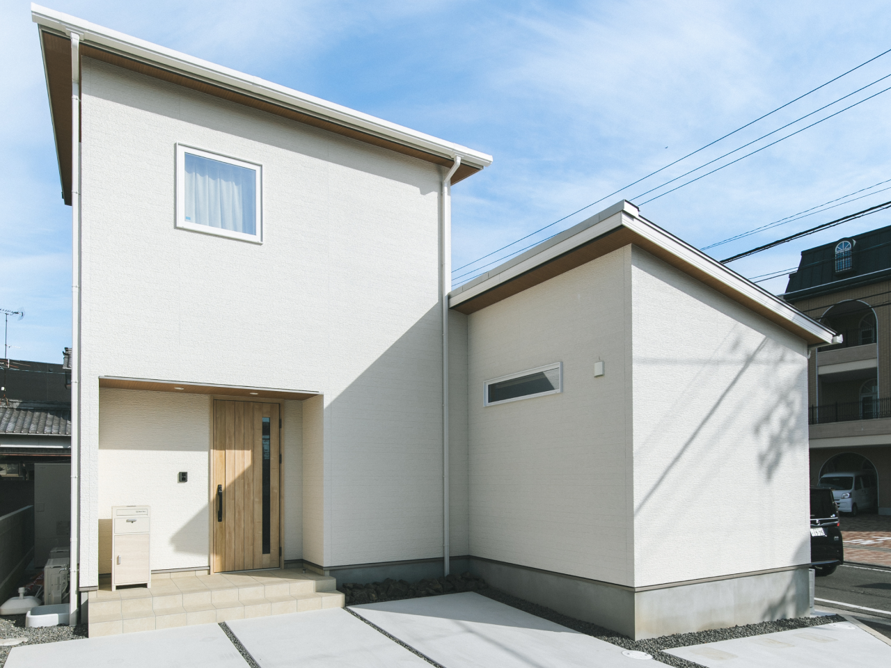 南斎院1.5階建てモデルハウス 外観