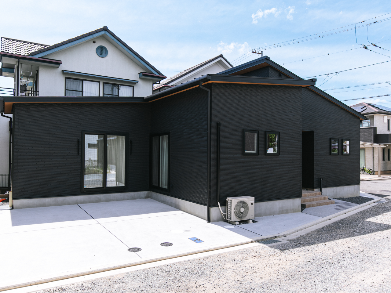 南斎院平屋モデルハウス 外観